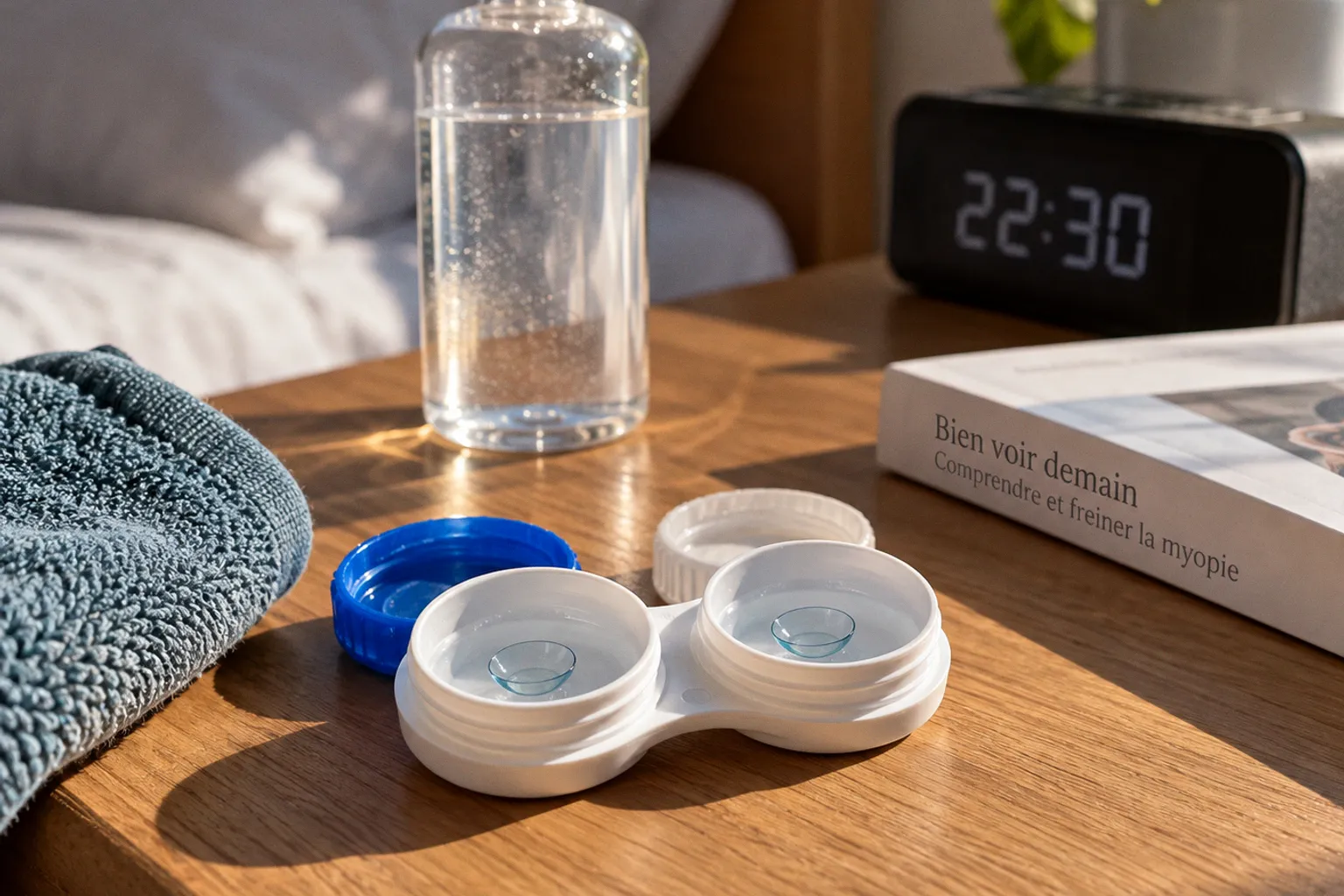 Freination de la myopie : verres ou lentilles de nuit ?