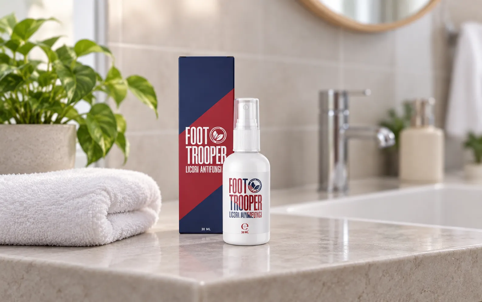 Foot Trooper-fungus remedy — le produit au quotidien