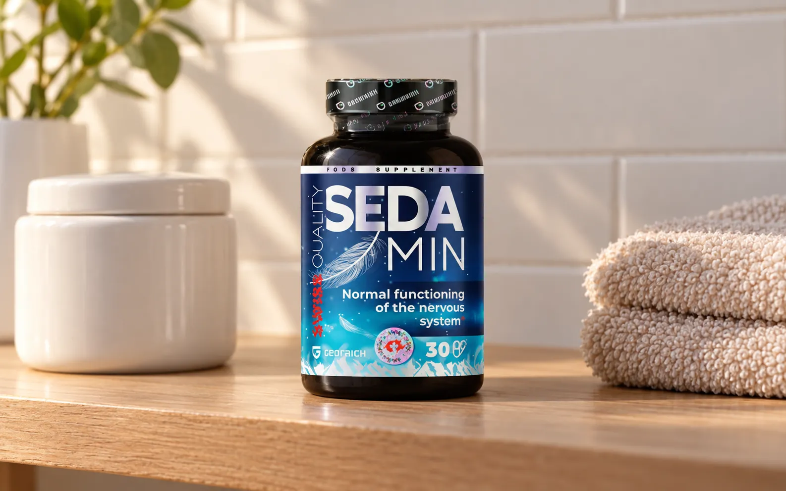 Sedamin — le produit au quotidien