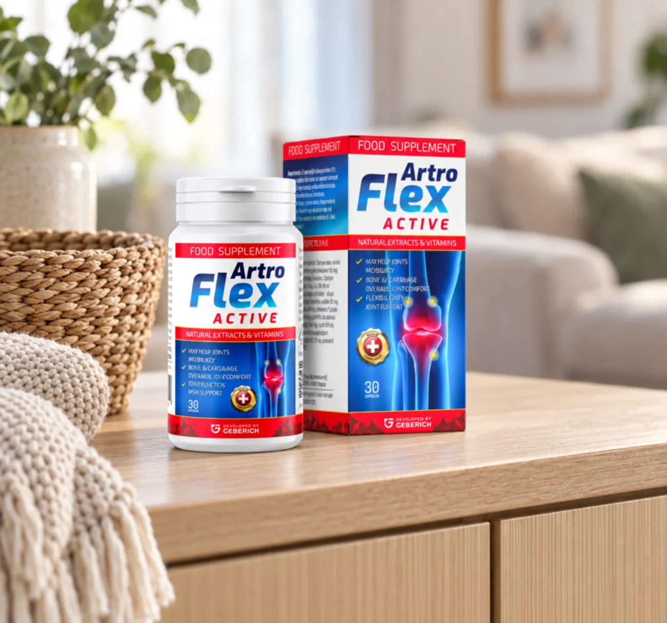 Artroflex Active — le produit au quotidien