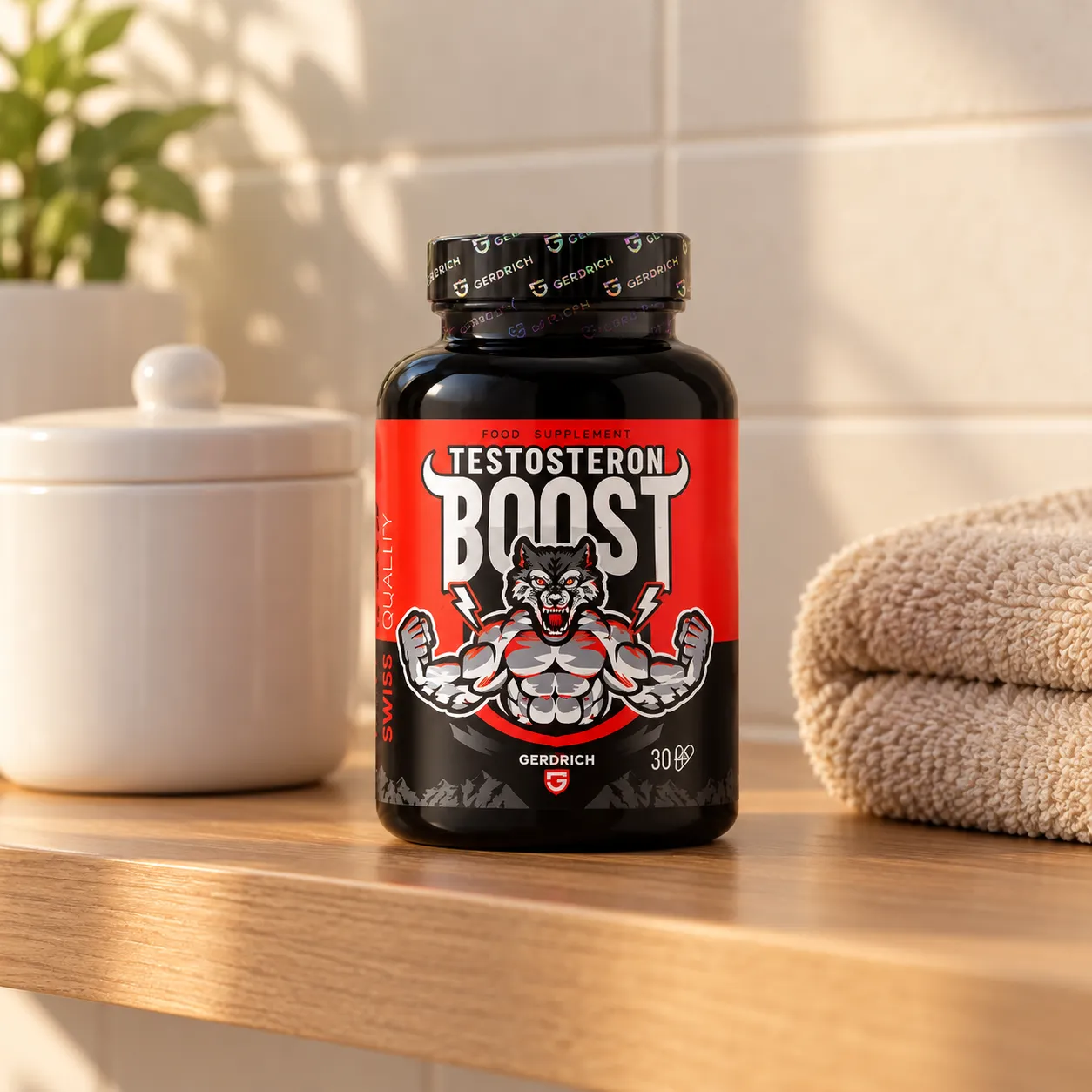 Testosteron Boost — le produit au quotidien