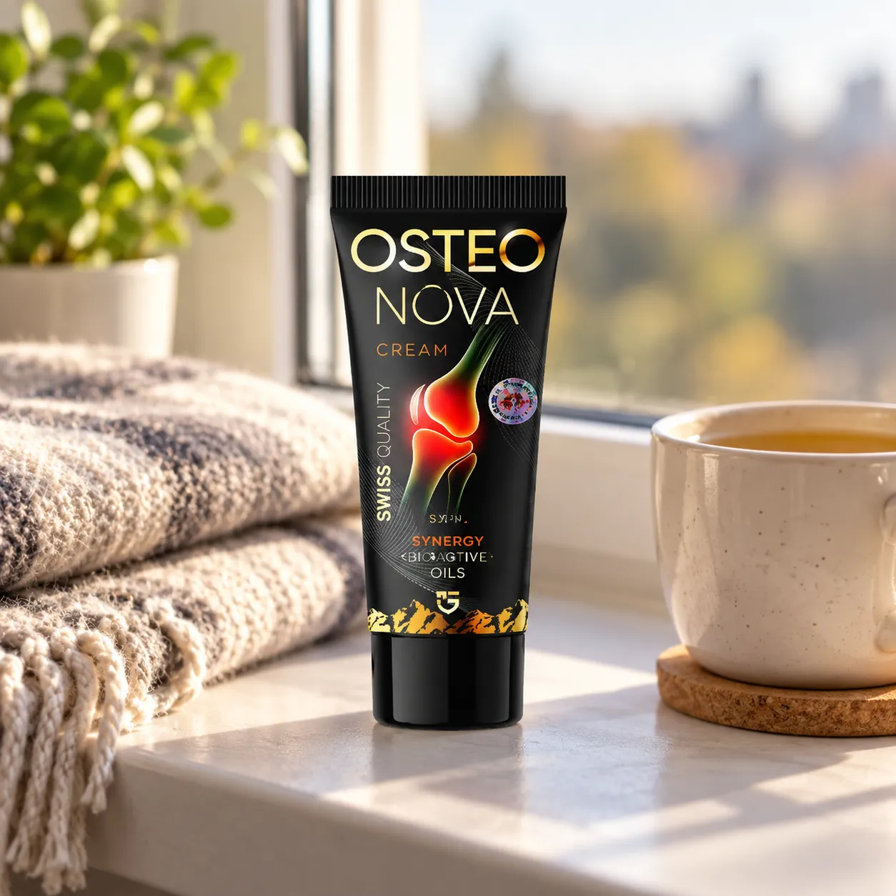 OsteoNova cream — le produit au quotidien