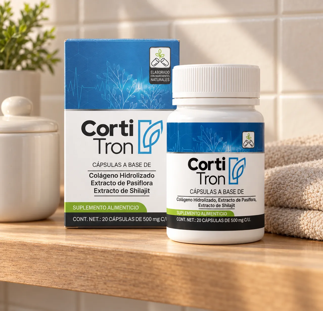 Cortitron — le produit au quotidien
