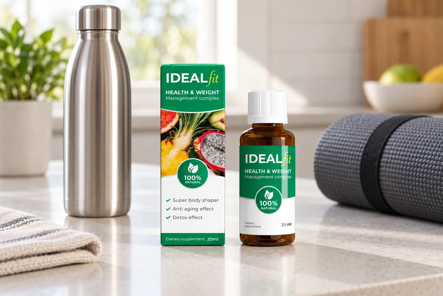 IdealFit — le produit au quotidien