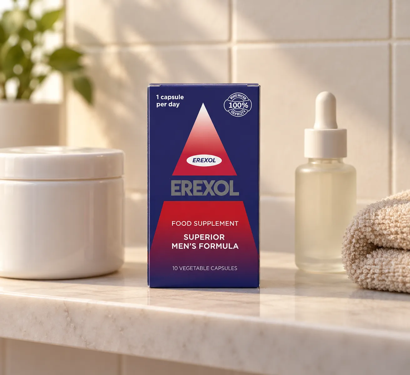 Erexol — le produit au quotidien