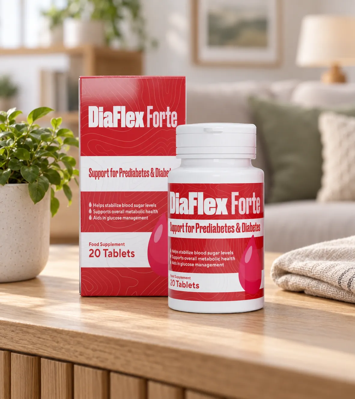 DiaFlex Forte — le produit au quotidien