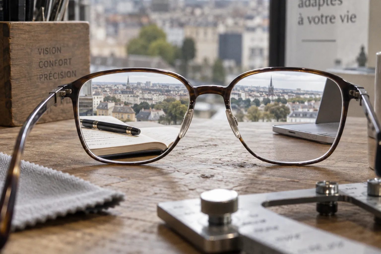 Verres progressifs personnalisés : le vrai gain de confort